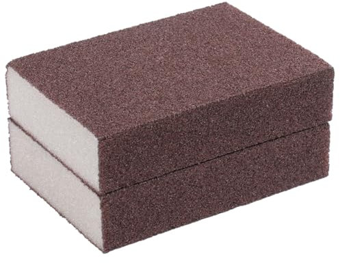 KOMBIUDA 2stücke Reinigungsschwamm Aus Nano-aluminiumoxid Entkalkungs-reinigungsschwamm Für Schüsseln Fleckenentferner-Pads Magischer Reinigungsschwamm Für Küche Und Zuhause