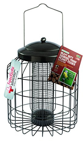 Gardman A01821 Heavy Duty ekorrsäker foderpelare för jordnötter