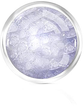 Andante Keramik CHUNK Click-Button Druckknopf (Orchidee) für Chunk-Armbänder, Chunk-Ringe und andere Chunk-Accessoires