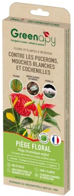 Biotop - Piège englué Floral Anti Insectes