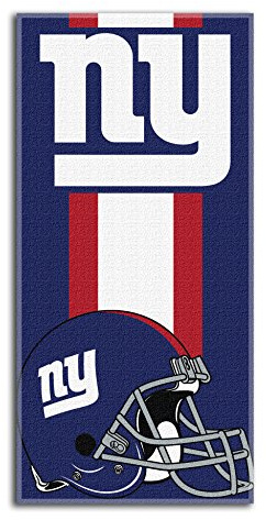 NFL New York Giants - Telo mare Zone Read, 76,2 x 152,4 cm