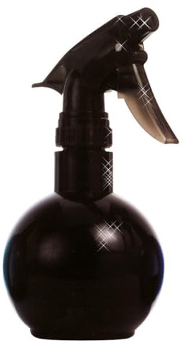 Sibel Ball Hairdressing Water Spray Bottle, Black, 340 ml