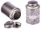 8 große Teedosen für losen Tee mit extra Aromadeckel inkl. Etiketten | stapelbar | Höhe: ca. 13,9 cm, Ø ca. 8,7 cm (für ca. 100g - 150g Tee) | Material: Weißblech | BPA-frei und lebensmittelecht