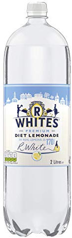 R Whites Premium Diet lemonade, 2L