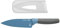 BergHOFF CUCHILLO COCINERO con PELADOR HIERBAS Azul 14 cm