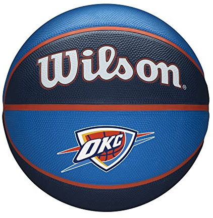 WILSON Nba Team Tribute WTB1300IDOKC Basketboll, Oklahoma City Thunder, 7