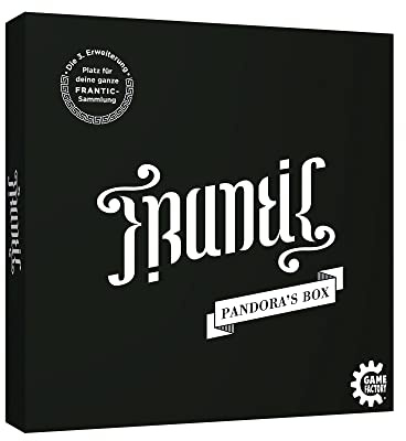 Game Factory Frantic, Pandora's Box, Terza Estensione in Una Pratica Scatola da Collezione, Gioco di Carte, espansione del Gioco