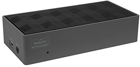 Targus USB-C Universal DV4K Docking Station with 100W Power, Black (DOCK190EUZ) (Renewed)