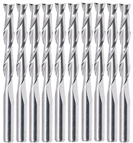 Profi Schaftfräser Bit Gravierfräser Fräser Fräser Nutfräser 1,2x0,9 Zoll (3,175x22mm) Schaftfräser Fräser Schaftfräser Bit für Bohrmaschine 1/4 Schaftfräser Bit Schaftfräser Bit Set Schaftfräser