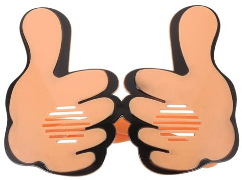 Ciieeo Shutter Shaded-Brille Für Kinder Daumen Hoch Shutter-Brille 2025 Lustige Neuheit Halloween Geburtstag Brille Für Erwachsene Kinder