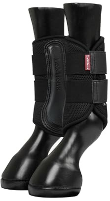 LeMieux Gamaschen Mesh Brushing Schwarz - L