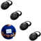 NJCXOLA Imanes dorsal running, Imanes para Dorsales de Running, Portadorsal Dorsal Running, Imanes Dorsales Running, Porta Dorsal Carrera, Portadorsales Iman negro 4 pares