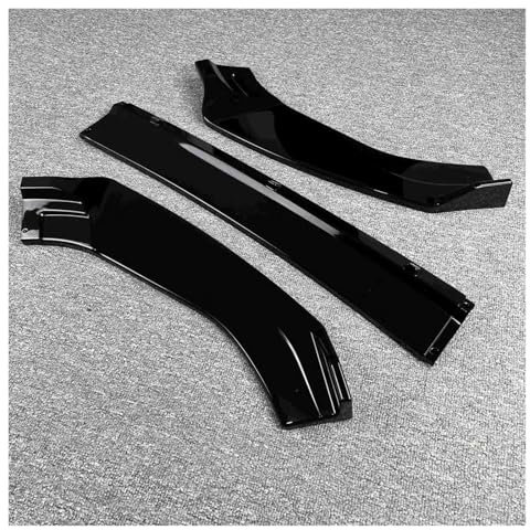 Frontlippe Für VW Für Golf 7 7.5 Für GTI Für GTD R Für Line 2013-2020 Stoßstangendiffusor Spoilerschutz Glanzschwarz Frontstoßstangensplitterlippe Frontspoiler