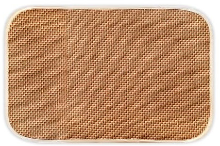 Bamboo Sauna Headrest Pillow, Natural Handmade Wood Neck Support for Steam Bath & Spa, Heat Resistant D-E-P6 (Pack of 1, 40 x 60 cm)