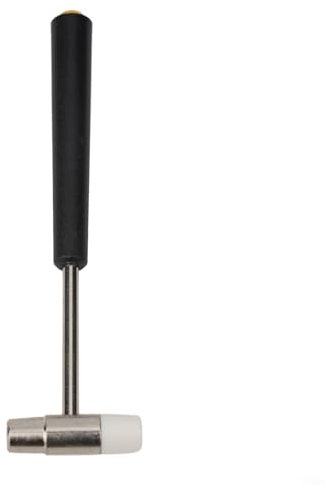 Zilimontt Rubber Mallet Hammer, Small Nylon Hammer wwith Non-Slip Rubber Grip for Jewelry DIY Craft Tools Leather Craft(A)