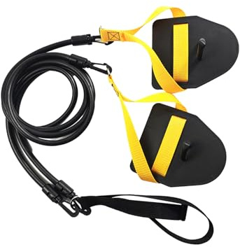 Bandes Résistantes - Élasticité Professionnelle, Entraîneur Freestyle | Équipement de Musculation, Noir Design Portable Utilisation de la Natation Terrestre pour améliorer l'endurance et le soutien