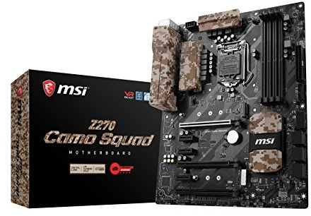 MSI Z270 CAMO SQUAD Intel Z270 LGA 1151 (Socket H4) ATX