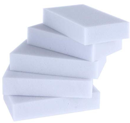 100pcs Magica Spugna Di Pulizia, Gomma Magica Spugne Melamina Schiuma Detergente Pad Per Bagno, Cucina, Pavimento, Battiscopa, Cleaner Parete