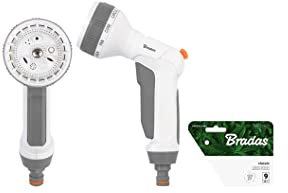 Gartenbrause Handbrause Schlauchbrause Wasserspritze Reinigungsspritze Sprühpistole 9-funktionen 0642