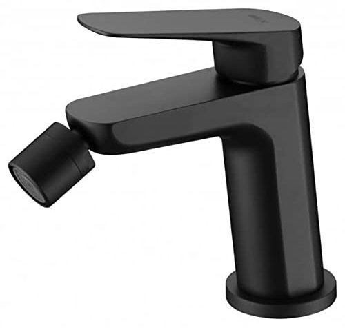 Mice - Grifo monomando de bidé - Grifería de baño para WC - grifo higiene intima Color Negro mate BDZ044-2NG