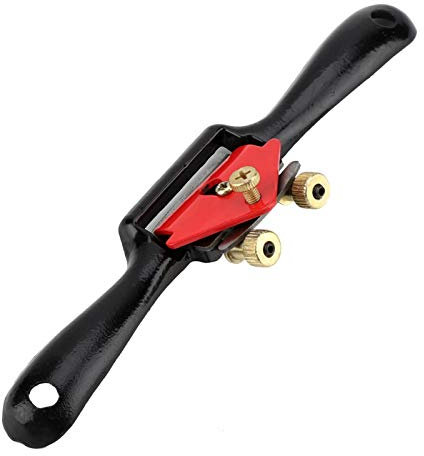 pialla per bordi a mano,Pialla per smussare per legno, rasatura a raggio regolabile da 9/215 mm con base piatta e lama in metallo, per artigianato del legno, craver del legno, lavorazione del legno