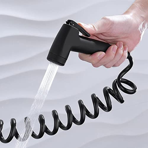 Bidet doccetta a mano, per lavabo, bidet per bidet, WC, per bidet, bagno, con tubo a molla/tubi flessibili
