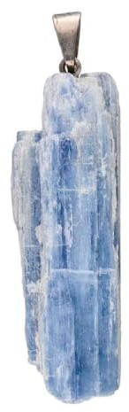 LAMARE – Turmalin-Anhänger – Roh-Turmaline - Besonderes Geschenk - 1 Stück (Blaue Kyanit)