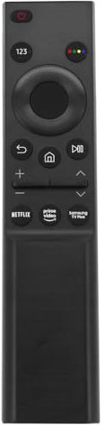 Ersatz Fernbedienung für alle Samsung Fernseher LED QLED UHD SUHD HDR LCD Smart TVs, BN59-01363A / BN59-01363B Tasten Netflix, Prime Video, Samsung TV