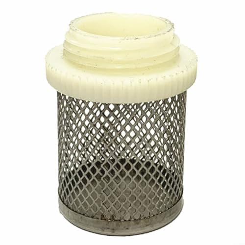 EpheyFIF Garden Hose Strainer Irrigation Filter, Stainless Steel Filter for Rain-Barrel, Pump Suction Strainer Hose Filter Basket for Garden Irrigation(1/2inch)