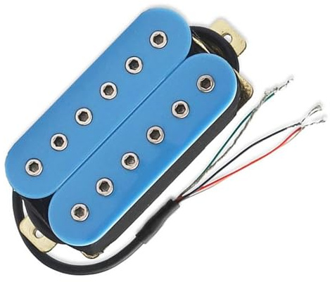 E-Gitarre Humbucker Blue Bridge Pickup Coil Split Pickup für 6-saitige Gitarre