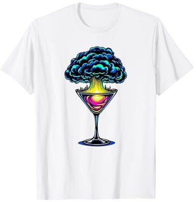 Dirty Martini Glass In The City T-Shirt