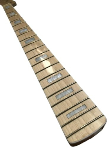Linke Hand 4 Saiten Bassgitarre Hals Ahorn 20 Fret 34 Zoll Griffbrett Inlay Ersatzteile