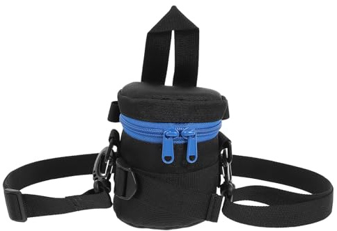 BESPORTBLE Stoßfeste Kameraobjektivtasche, Schwarz, Polyester, Schutzhülle | Objektivaufbewahrung, Verdickte Ausführung, Passend für Fotografen, Stilvolle Optik