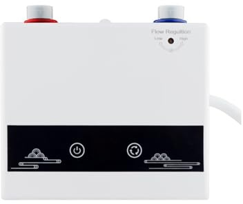Chauffe-eau Instantané 4000W, Radiateurs Électriques Portables For Salle De Bain, Douche D'eau Chaude Et Chauffage De Cuisine Domestique