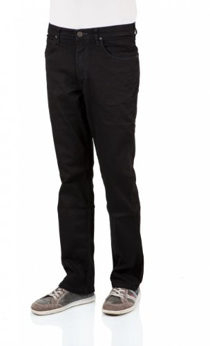 Lee Brooklyn Straight, Jeans Uomo, Nero (Clean Black Cs), 33W / 34L