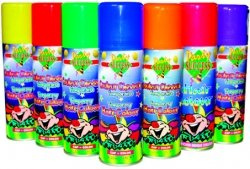 Fasching Leucht-Colour Haarspray 125 ml (grau)