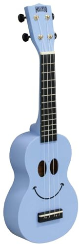 Mahalo Smiley Series - Sopran Ukulele - Light Blue