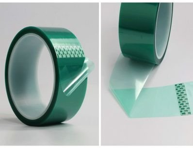 Stickerslab – Ruban adhésif de masquage au silicone et polyester pour hautes températures – 66 m – Vert Misura - 10mm x 66 MT