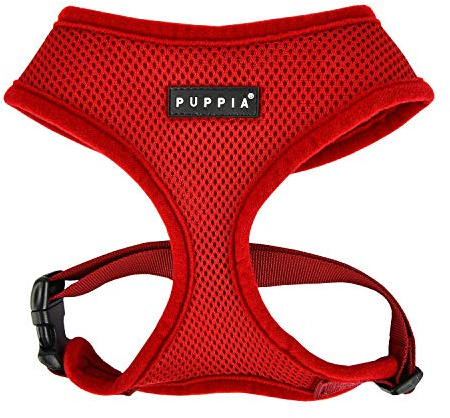 Puppia PDCF-AC30-WN-M Harnais Souple pour Chien Bordeaux Taille M