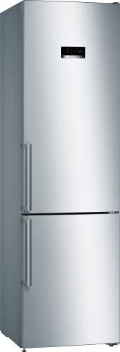 Bosch Elettrodomestici KGN39XIDP Serie 4, Frigorífico combi de libre instalación, 203 x 60 cm, acero inoxidable, limpieza fácil