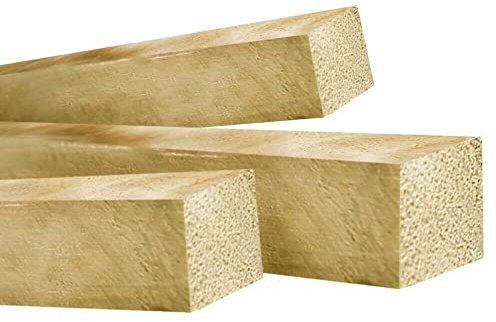 LISTELLO LEGNO massello levigato ultraleggero 4x4 cm lunghezza 220 cm