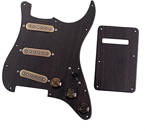 Gitarren-Tonabnehmer, Vorverdrahtetes Schlagbrett, Alnico-V-Tonabnehmer Für E-Gitarren-Teile vorverdrahtetes Pickguard-Set