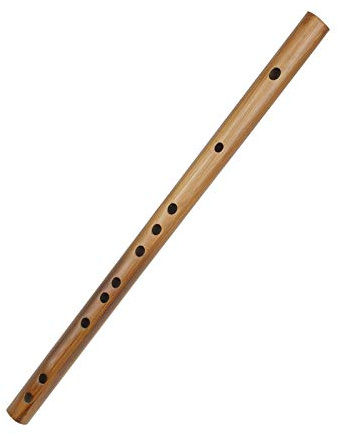 COMETX Picolo Schlüssel E Flöte Bitter-Bambus-Serie Traditionelles chinesisches Blasinstrument für Kinder Erwachsene Anfänger