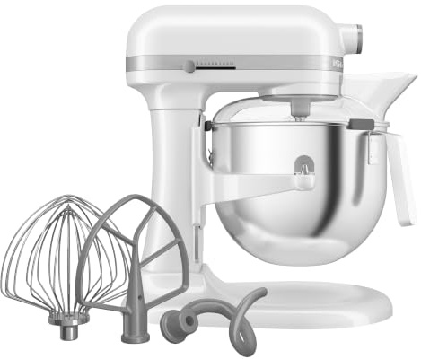 KitchenAid HEAVY DUTY KÜCHENMASCHINE MIT SCHÜSSELHEBER 6,6 L - WEISS 5KSM70JPXEWH