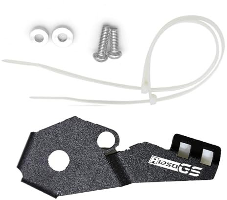 MedgAs Motorrad Seitenständer Seitenständer Schalter Schutzhülle for R1250GS R1200GS R 1200 1 250 GS R1250 R1200 GS LC ADV Abenteuer(Black R1250GS)