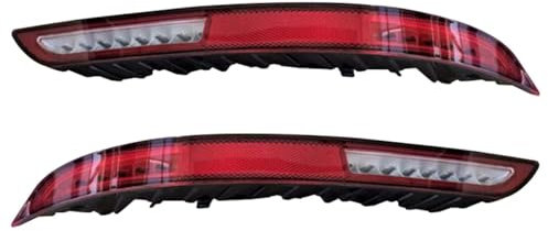 ASKKLP Heckstoßstange Reflektor für Geely Atlas Pro Azkarra Boyue, Hintere Stoßstange Reflektor Licht Lampe Nebelschlussleuchte Heckstoßstange Rückstrahler Rückleuchte