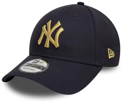 New Era Baseball Cap Metallic 9Forty New York Yankees Navy Metallic