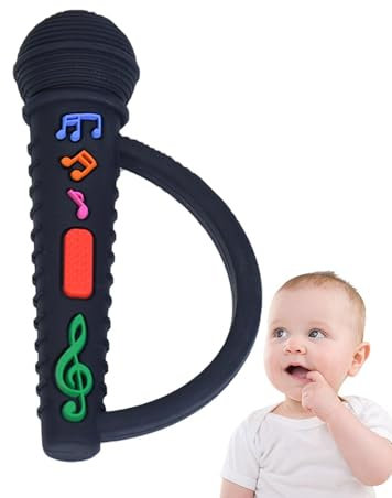 Mando a distancia para mordedor para niños pequeños - Juguete masticable remoto resistente a mordeduras - Mordedor de silicona de juguete para masticar remoto resistente a mordeduras sin BPA anticaída