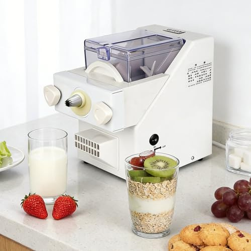 SICWEDIM Electric Cookie Press Biscuit Maker, Automatic Cookies Making Machine, 50-60rpm/Min Speed 180w Electric DIY Baking Biscuit Maker with 8 Replaceable Nozzles & 6 Cookie