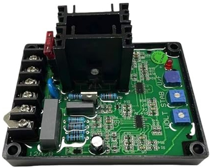Regulador de voltaje automático for generador AVR GAVR12A, motor universal sin escobillas, alternador de CA, estabilizador GAVR-12A, 1 unidad